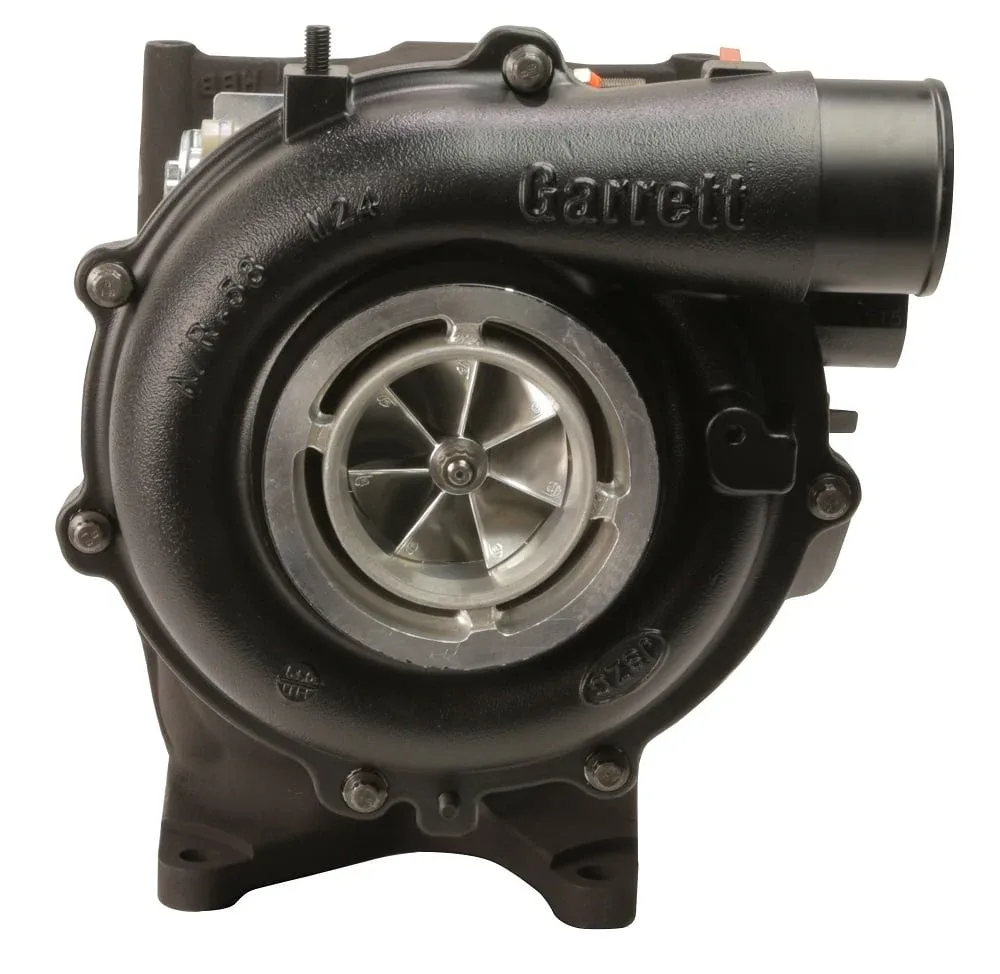 Fleece Performance 63 mm FMW Cheetah Drop-In Turbocharger — 2011–2016 GM 6.6L Duramax LML — FPE-LML-VNT-63-FMW-N