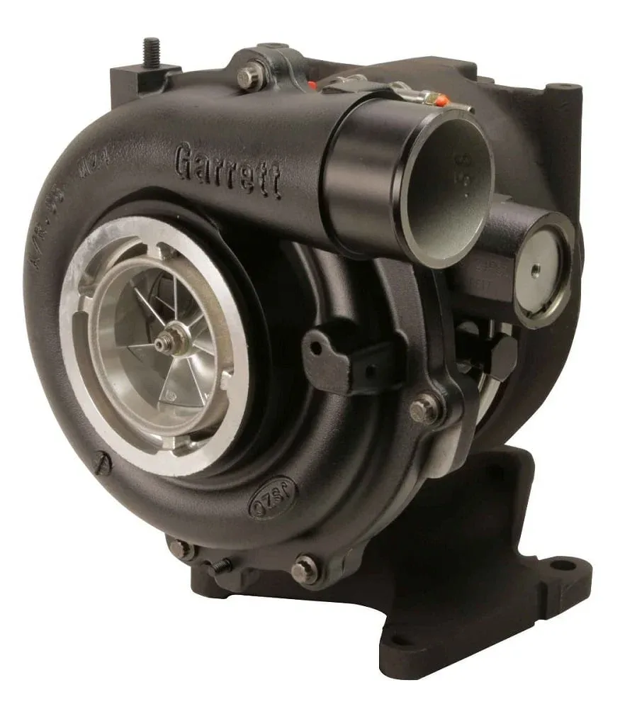 Fleece Performance 63 mm FMW Cheetah Drop-In Turbocharger — 2004.5–2010 GM 6.6L Duramax — FPE-VNT63-STREET
