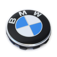 BMW Wheel Center Cap with Emblem (68mm) - Most 1992-2016 Models — image 1