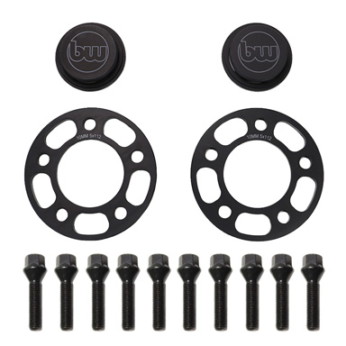 BimmerWorld 10mm 5x112 Wheel Spacers & M14 Bolts - G8X M2 M3 M4