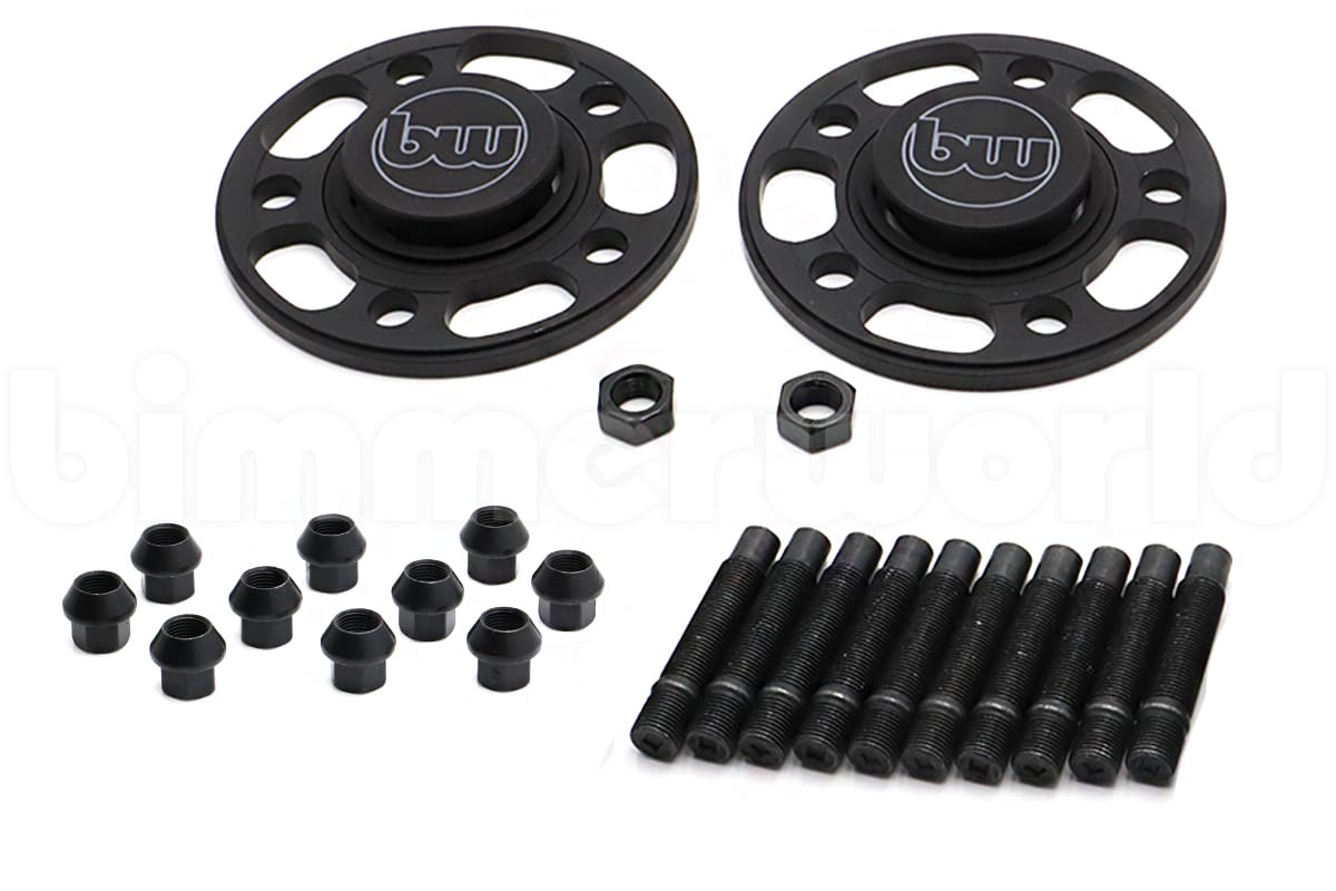 BimmerWorld 10mm 5x112 Wheel Spacers & Street Studs - G8X M2 M3 M4