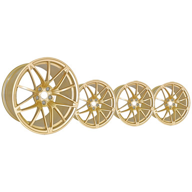 BimmerWorld TA55 19 Forged Wheel Set, Trophy Gold - F8X M2/M3/M4 — image 1