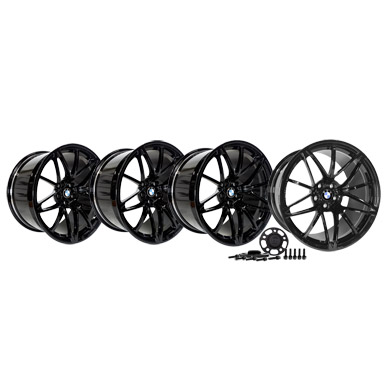 BimmerWorld TA55 19x11 Forged Square Wheel Set, Gloss Black - G8X M2/M3/M4 — image 1
