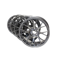 BimmerWorld TA16 17x8.5 ET40 Forged Race Wheel Set (Gloss Gunmetal) — image 1