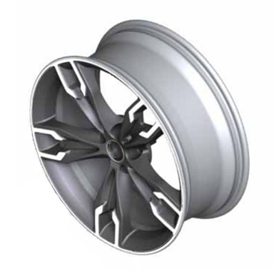 Style 668M Rear Wheel, 20x9 ET44 (Titanium Matte) - G30 5-Series — image 1