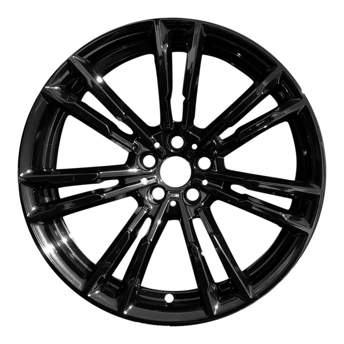 OEM 20" BMW M5 (F90) Wheels / Rims Set - Gloss Black (New) — image 1